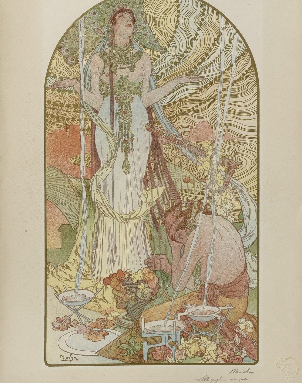 Salammbô alkotó: Alphonse Mucha