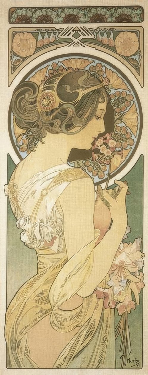 Tehéncsúcs alkotó: Alphonse Mucha