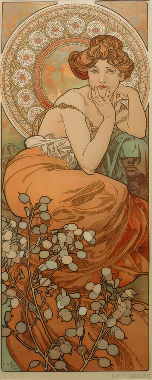 Topas alkotó: Alphonse Mucha