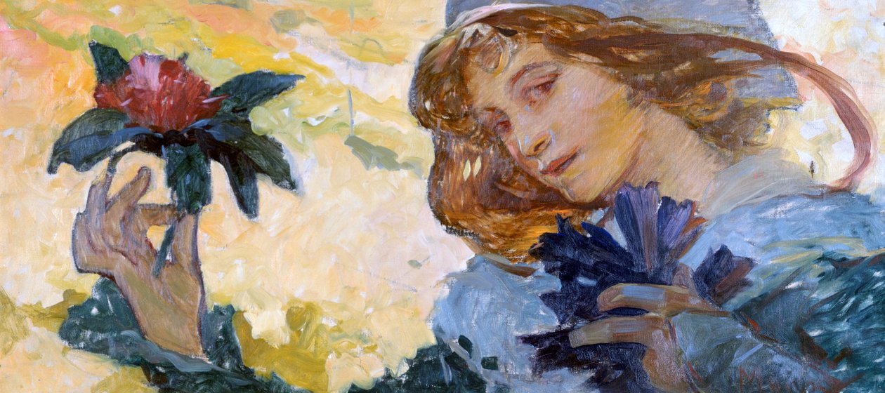Cím nélkül, 1880-1930 alkotó: Alphonse Mucha