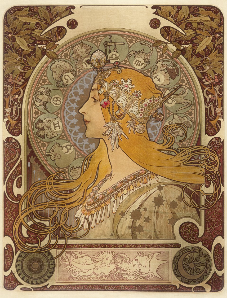 Állatöv alkotó: Alphonse Mucha