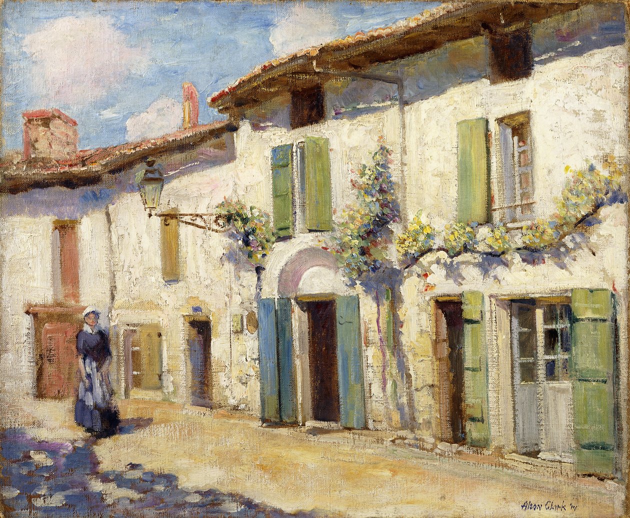 Homlokzat, Laroche Foucault, Franciaország alkotó: Alson Skinner Clark