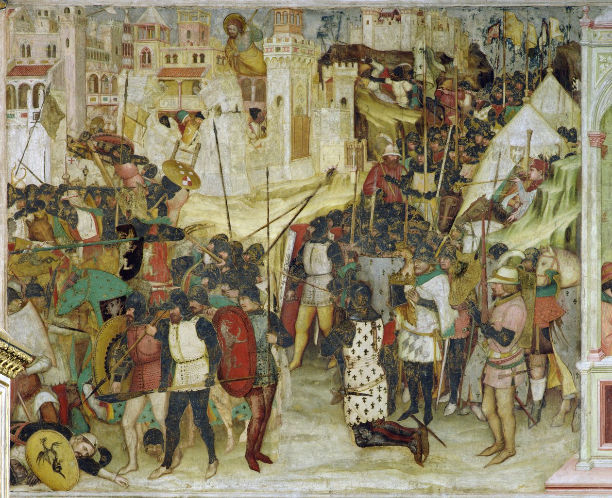 A clavigói csata alkotó: Altichiero da Zevio