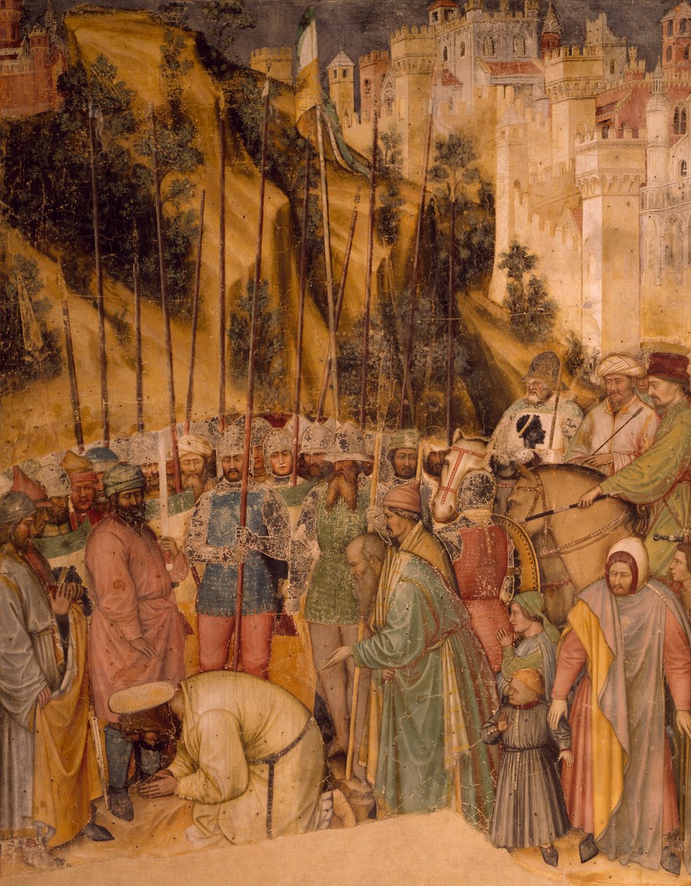 Szent György lefejezése, Epizódok Szent György életéből alkotó: Altichiero da Zevio