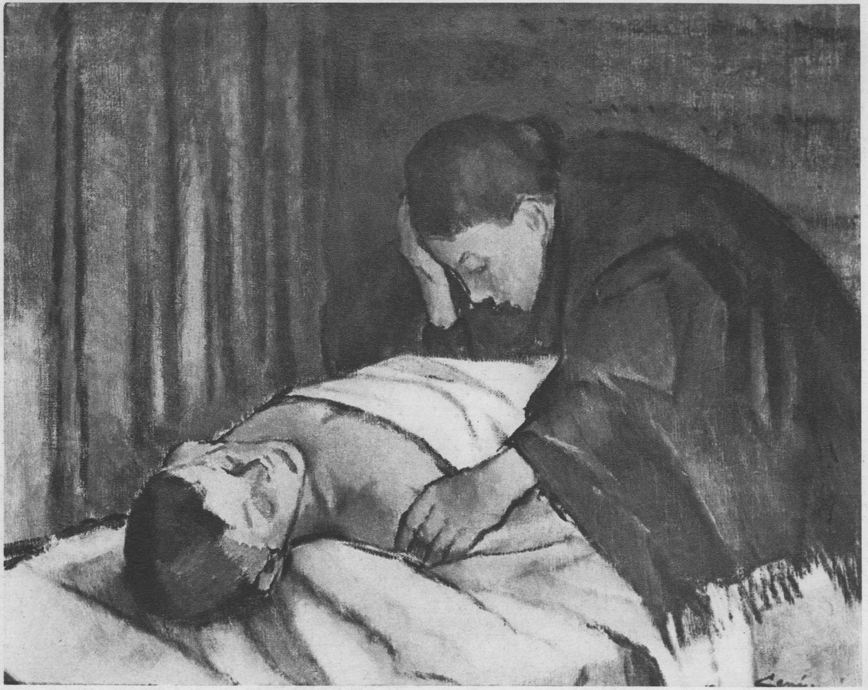 Pieta. Leírás források szerint Angol: Pieta - using people of Finland.n alkotó: Alvar Cawén