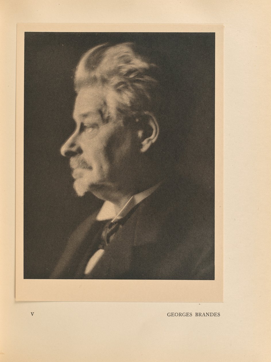 George Brandes alkotó: Alvin Langdon Coburn