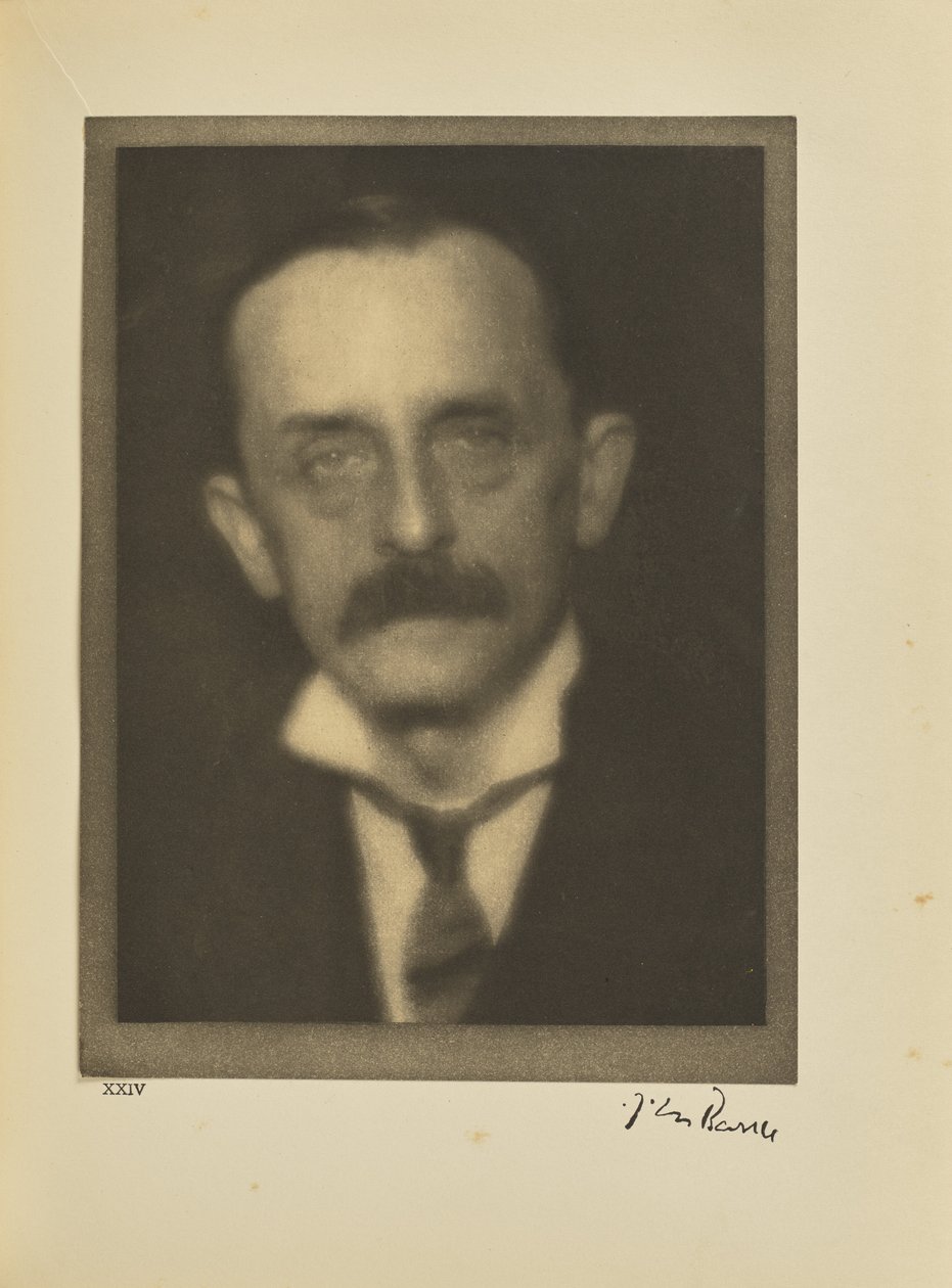 J.M.Barrie alkotó: Alvin Langdon Coburn