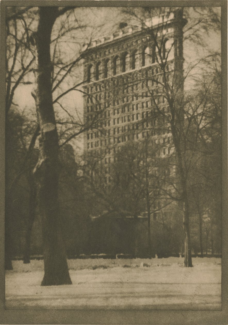[A Flat Iron Building, New York City] alkotó: Alvin Langdon Coburn