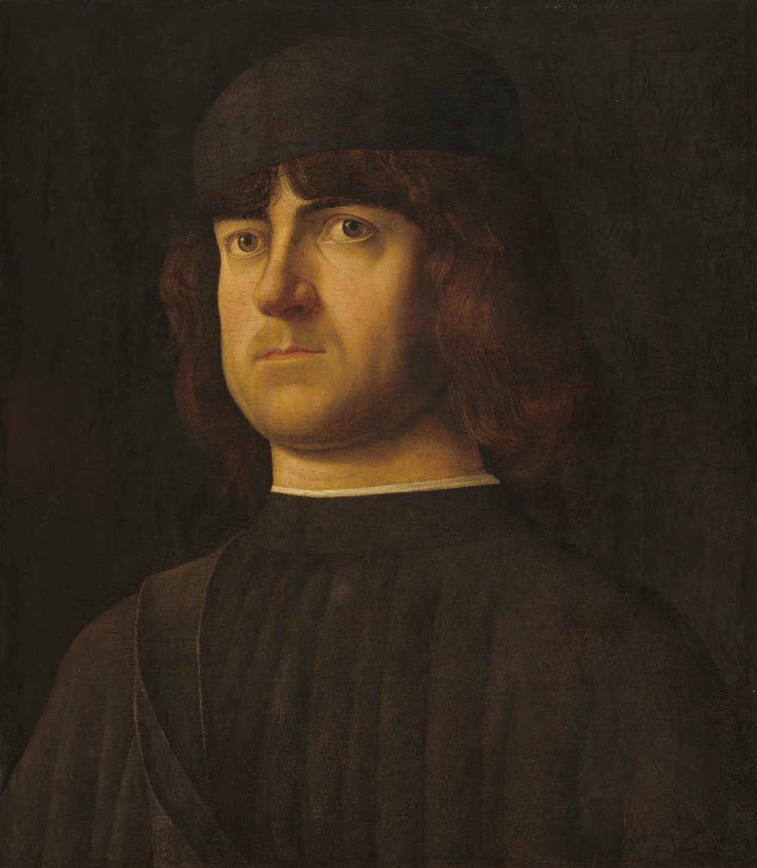 Férfi portréja, c. 1495. alkotó: Alvise Vivarini