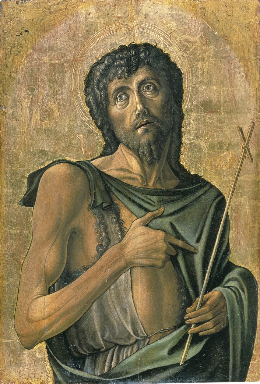 Keresztelő Szent János alkotó: Alvise Vivarini