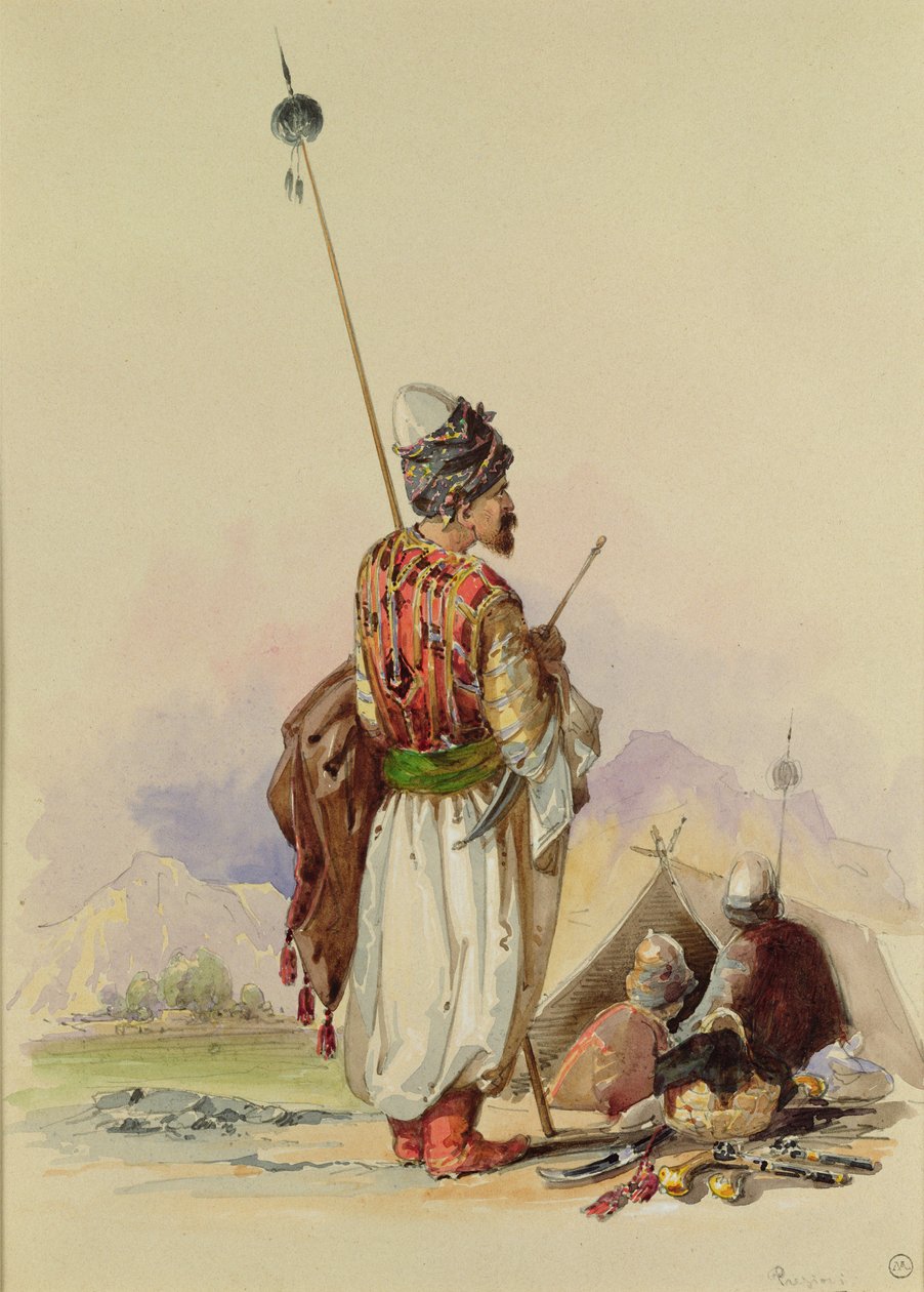 Egy kurd harcos alkotó: Amadeo Preziosi
