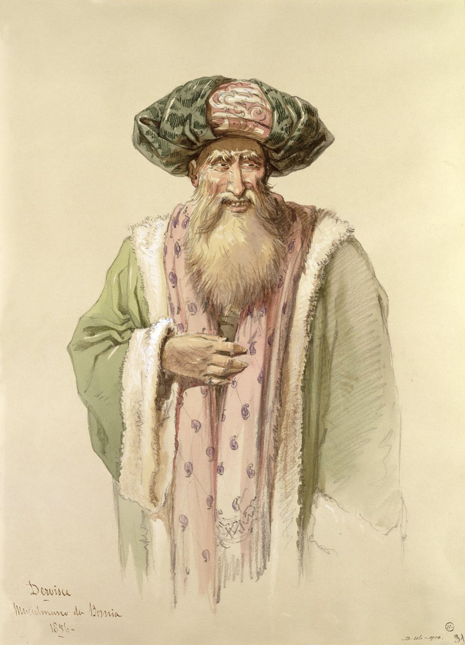 Dervis - Boszniából alkotó: Amadeo Preziosi