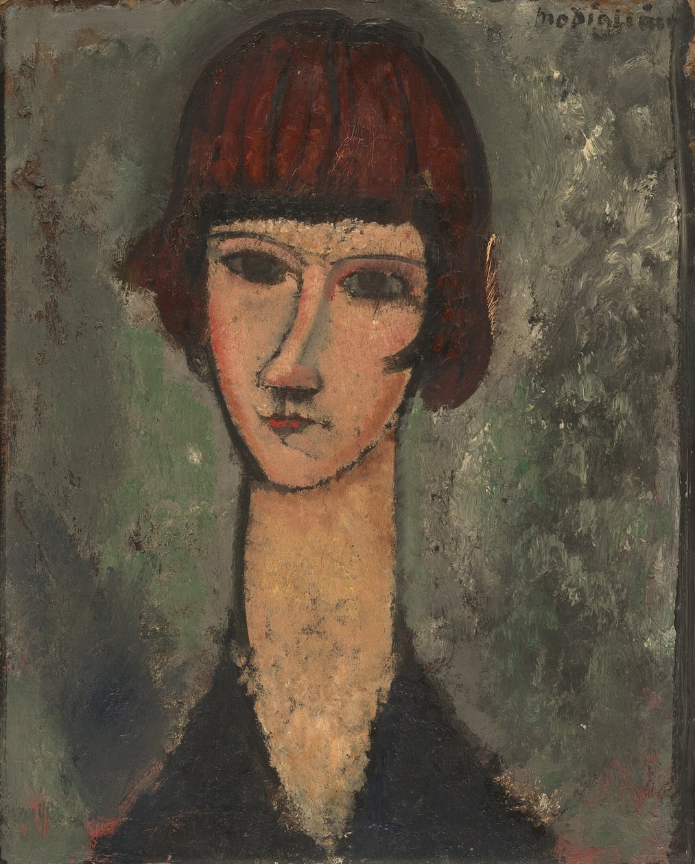 Női portré, c. 191719. alkotó: Amedeo Modigliani