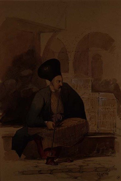 Egy örmény kereskedő alkotó: Amadeo Preziosi