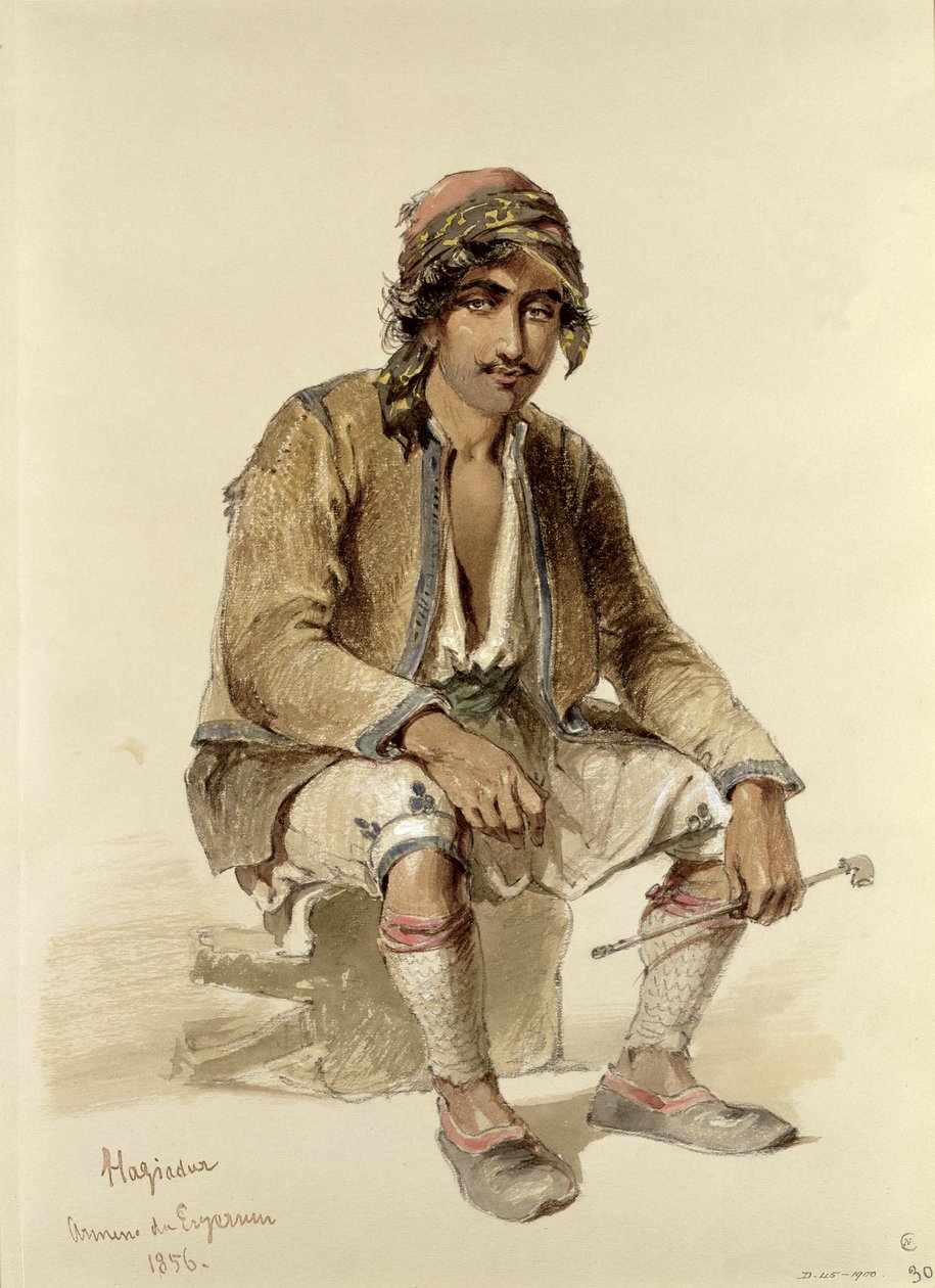 Hagiadur – Erzerumból, 1856 alkotó: Amadeo Preziosi