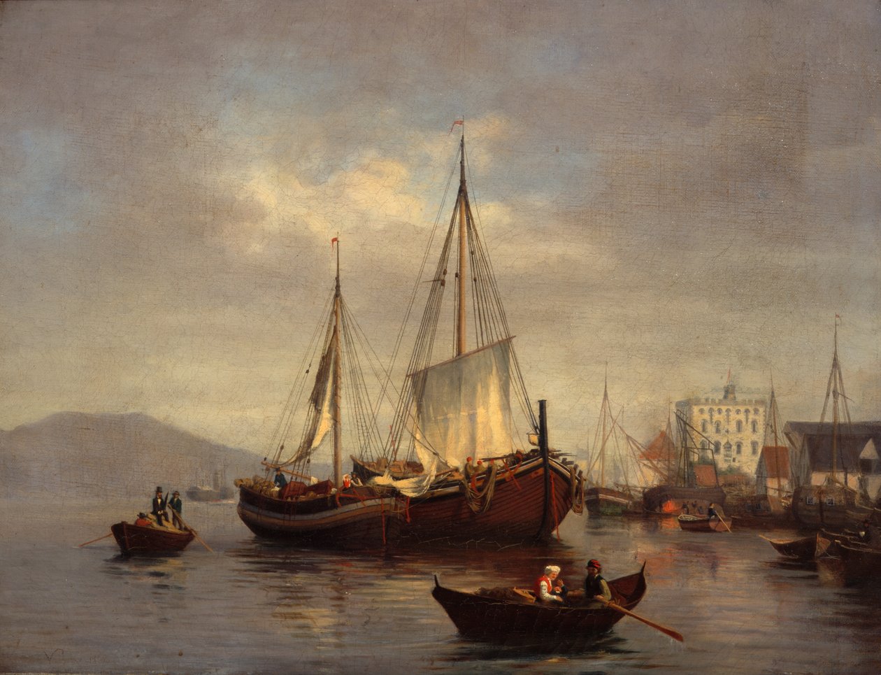 Bergenből alkotó: Amaldus Nielsen