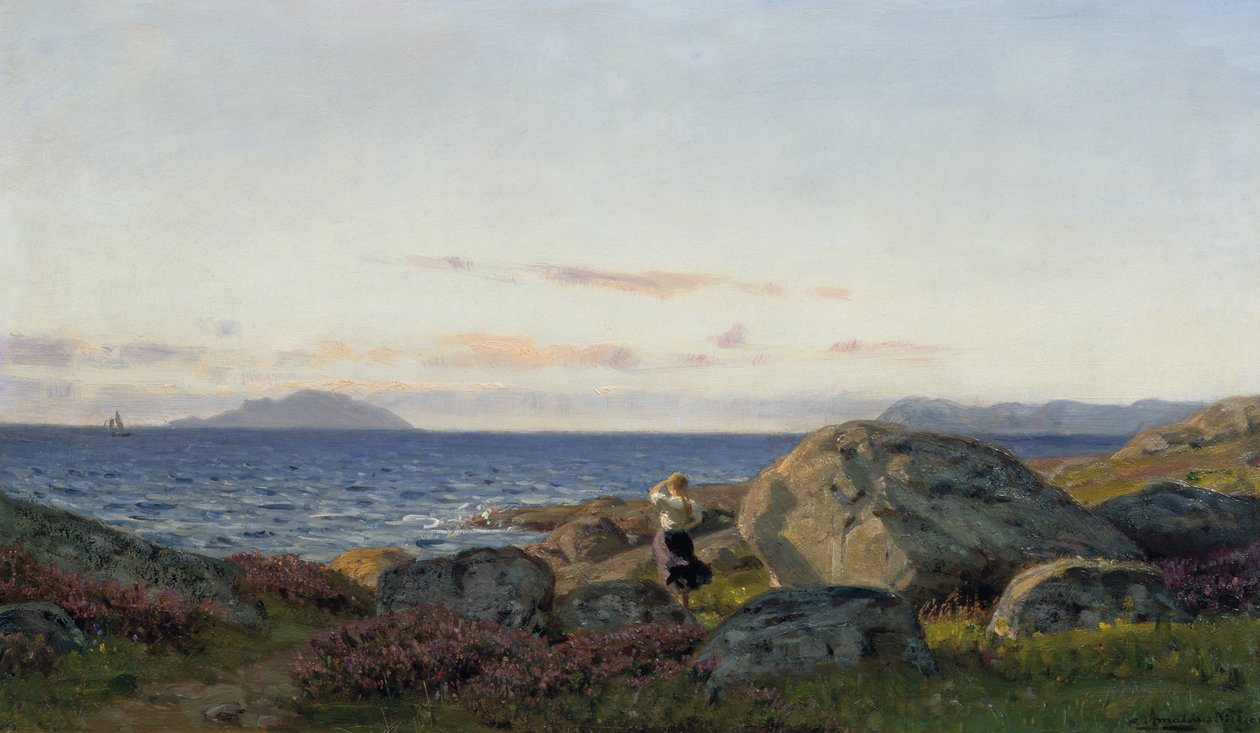 Stavenesből, Sønd fjordból alkotó: Amaldus Nielsen