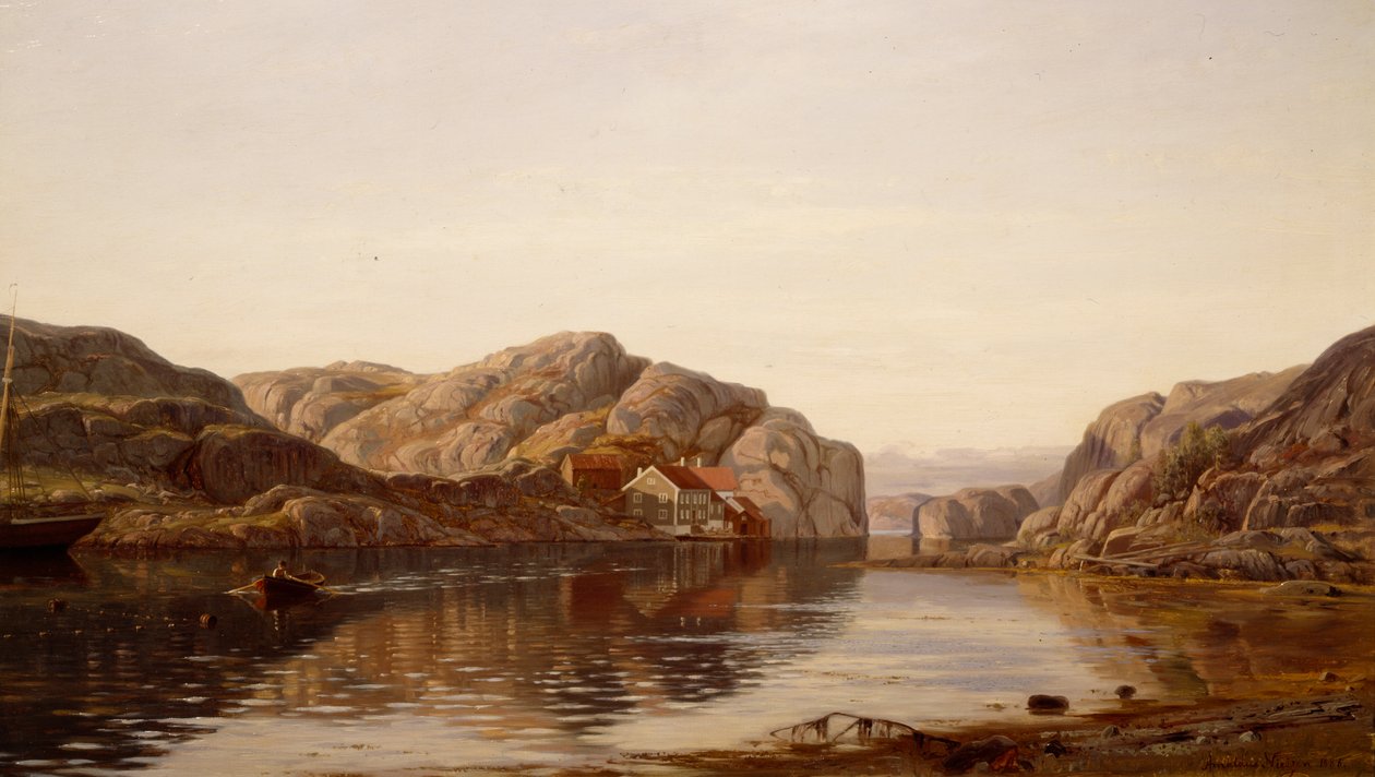 Ny-Hellesund alkotó: Amaldus Nielsen