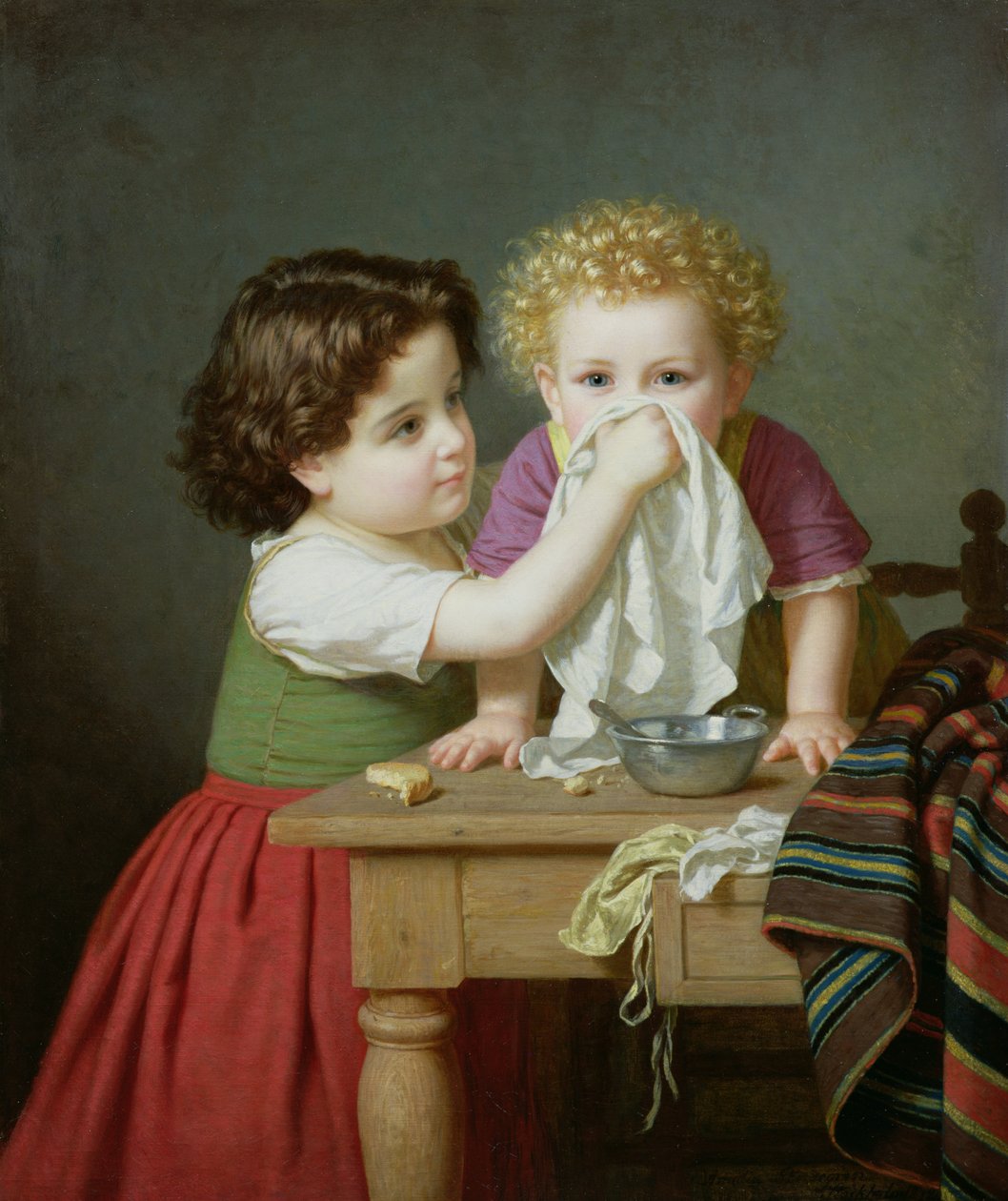 Anyai ösztön, 1872 alkotó: Amalia Lindegren