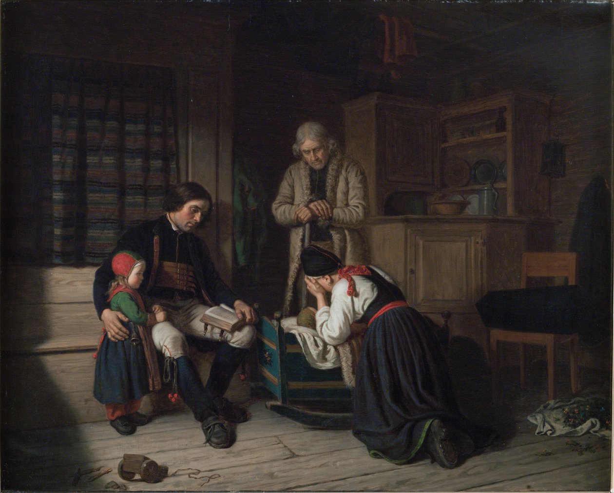 A Kicsi utolsó ágya alkotó: Amalia Lindegren
