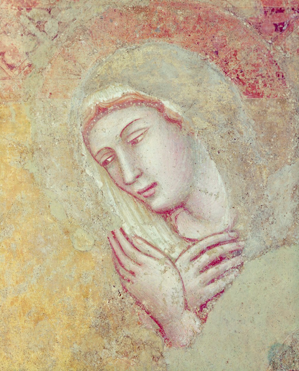 Az Angyali üdvözlet részlete (394520 részlet) alkotó: Ambrogio Lorenzetti