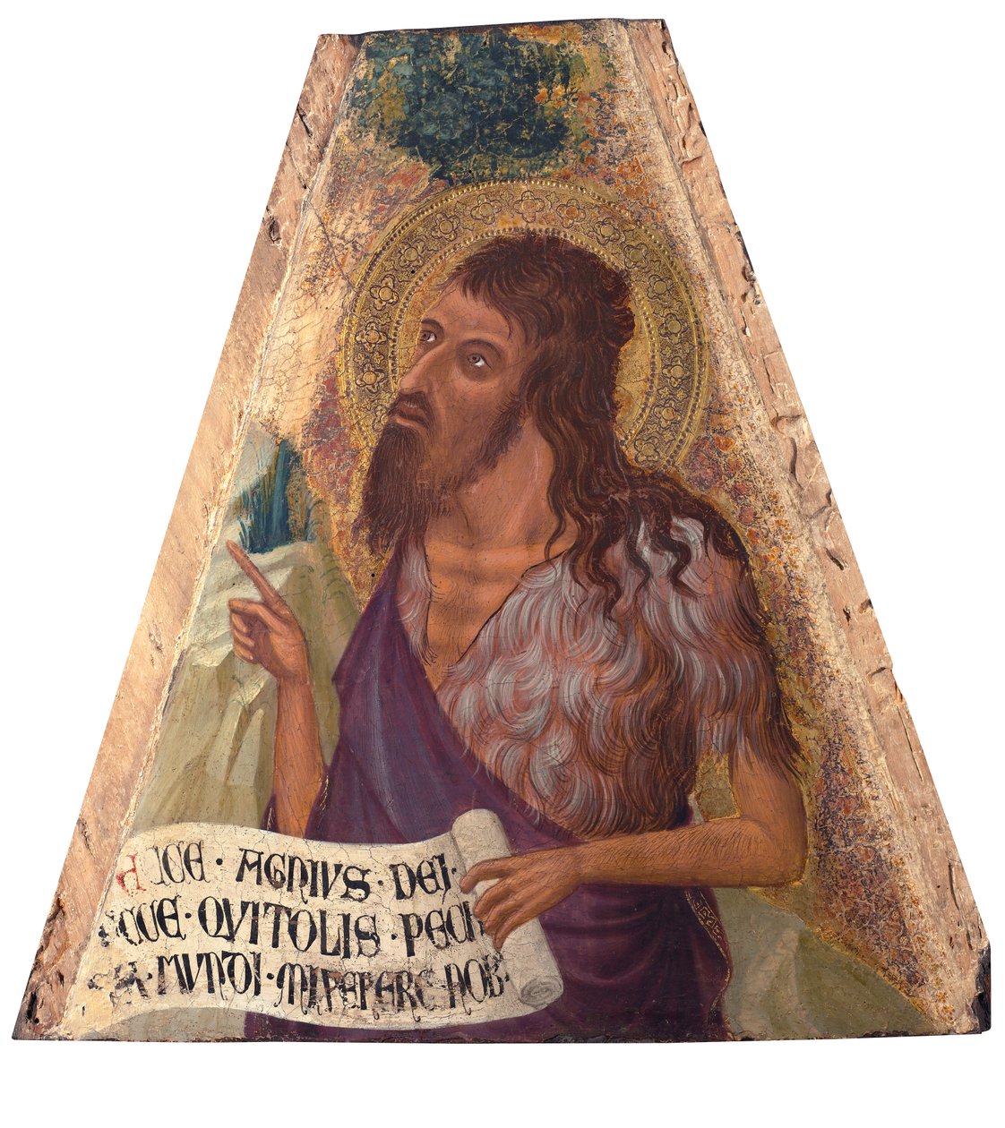Keresztelő Szent János alkotó: Ambrogio Lorenzetti