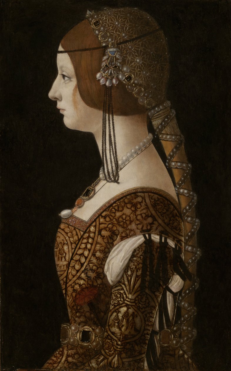 Bianca Maria Sforza alkotó: Ambrogio de Predis