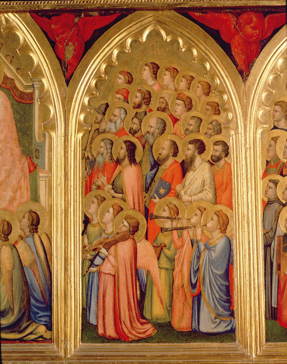 Szűz poliptichon koronázása (jobb oldali középső panel) (lásd még: 66540-66551) alkotó: Ambrogio Bondone Giotto