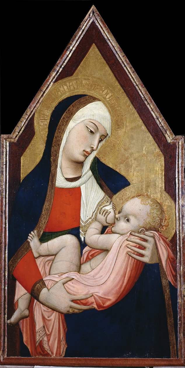 Tej Madonna, 1325 és 1348 között alkotó: Ambrogio Lorenzetti