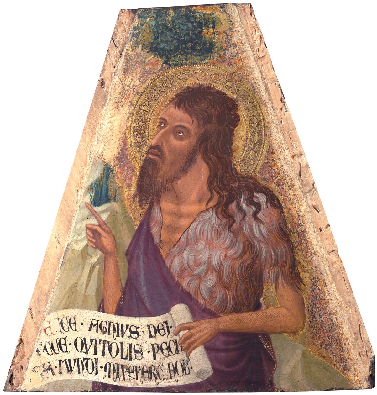 Keresztelő Szent János alkotó: Ambrogio Lorenzetti