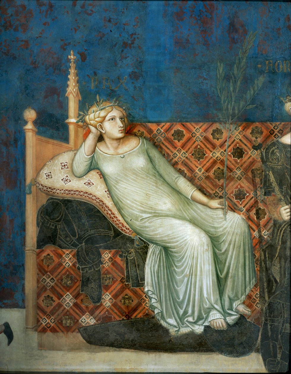 A jó kormányzás allegóriája ... (falfestmény) alkotó: Ambrogio Lorenzetti