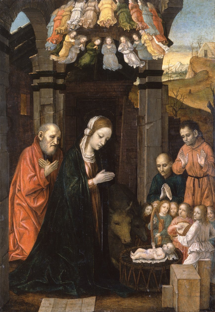 A Pásztorok imádata alkotó: Ambrogio da Fossano (c.1460 1523)