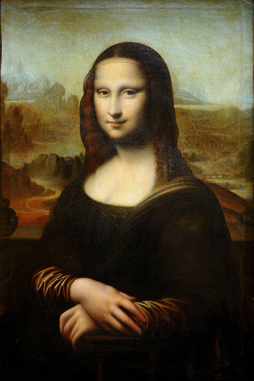 A Mona Lisa, Leonardo da Vinci nyomán, 1600 körül (olaj, vászon) alkotó: Ambroise Dubois