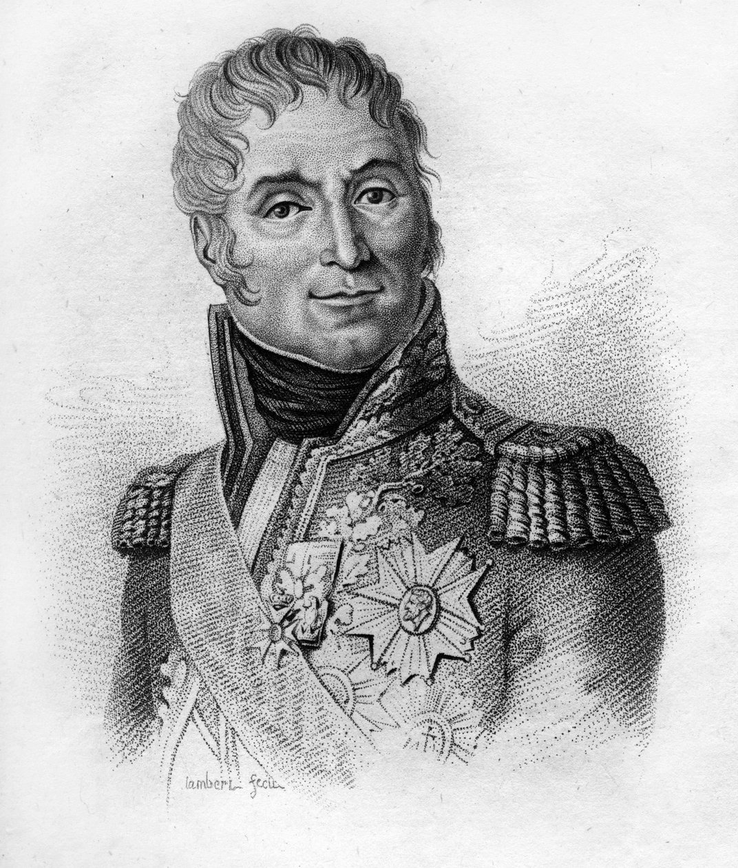 André Masséna (1758-1817), Franciaország marsallja, Rivoli hercege. A „Francia tábornokok portréi a franciák győzelmei és hódításai nyomán. Ambroise Tardieu metszett 1818-ban. Stella kollekció. alkotó: Ambroise Tardieu