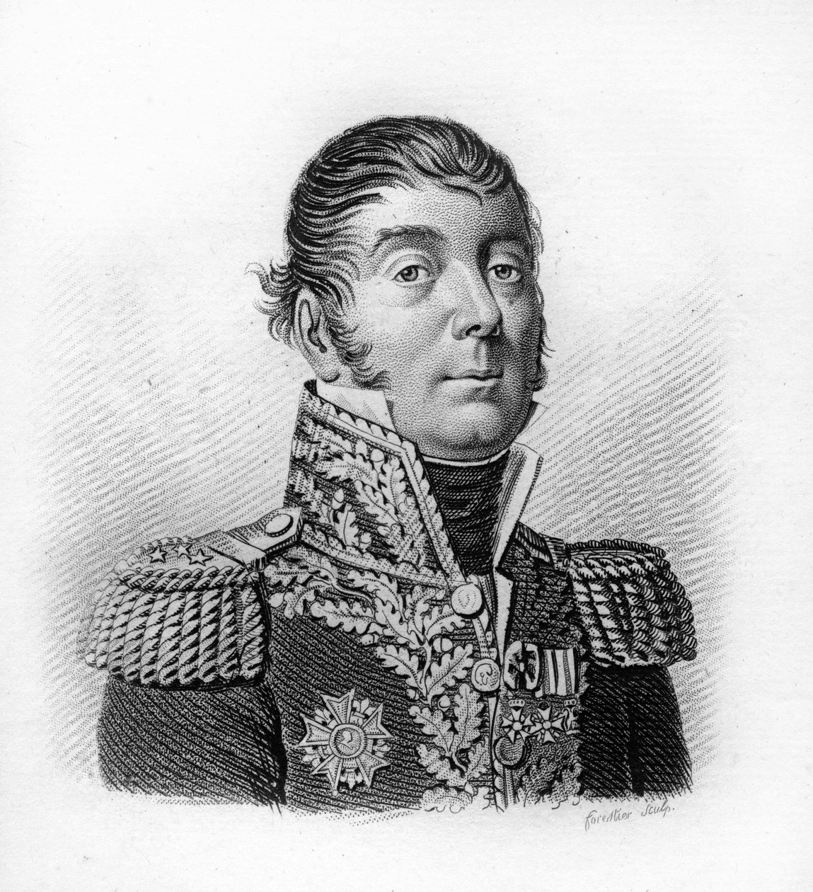 Antoine Guillaume Rampon (1759-1842) - „Francia tábornokok portréi a franciák győzelmei és hódításai nyomán” c. Ambroise Tardieu metszete 1818-ban. Stella Collection. alkotó: Ambroise Tardieu