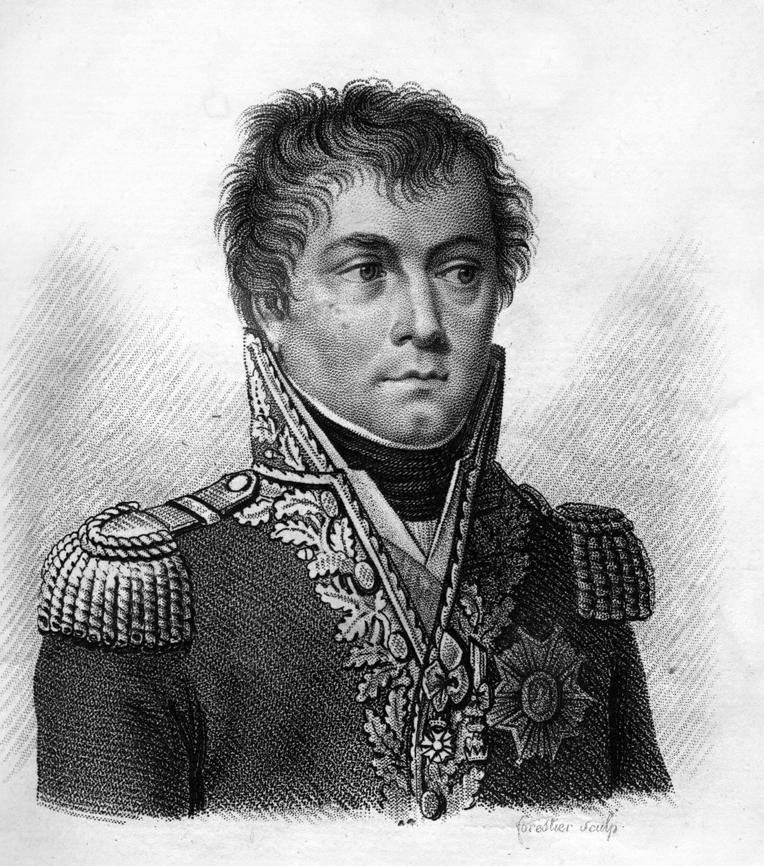 Antoine François Andreossy gróf (1761-1828), francia tábornok és diplomata.in „” A francia tábornokok arcképei””. Ambroise Tardieu metszete 1818-ban. Stella Collection alkotó: Ambroise Tardieu