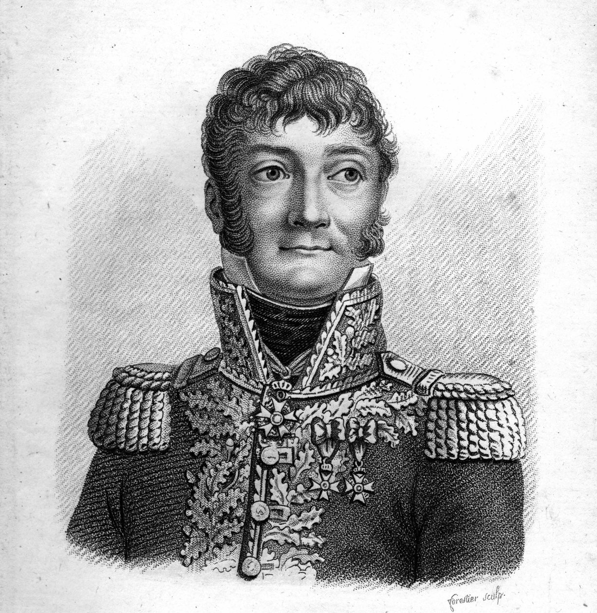 Joseph Barbanegre tábornok. 1772-1830.in” A francia tábornokok portréi””. Ambroise Tardieu metszete 1818-ban. Stella Collection alkotó: Ambroise Tardieu