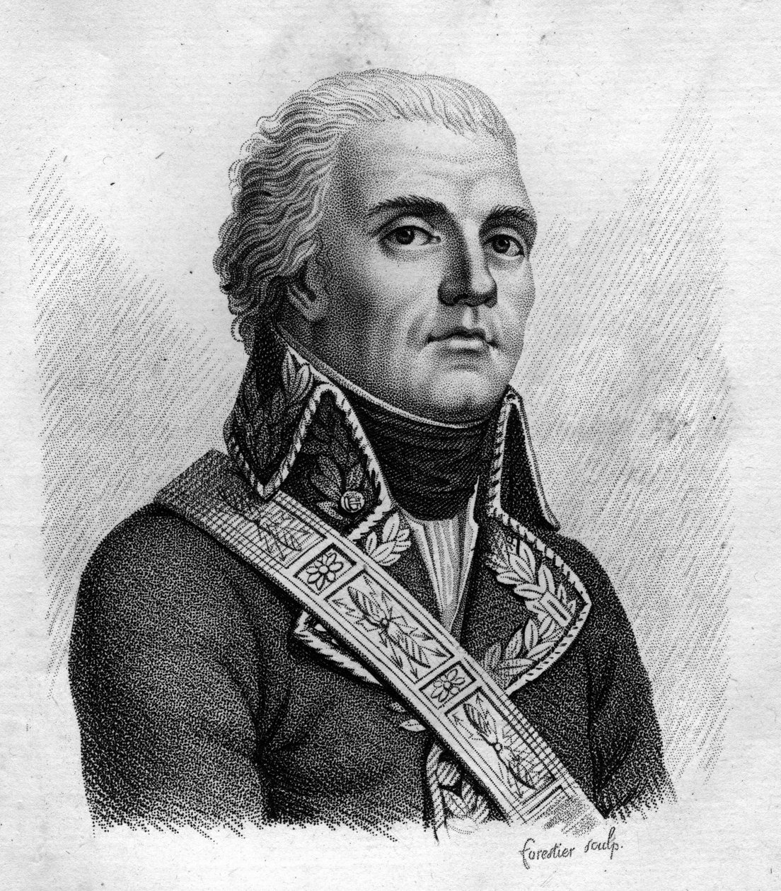 Jacques Dugommier. francia tábornok (1738-1794).- in” A francia tábornokok portréi a franciák győzelmei és hódításai nyomán””. Ambroise Tardieu metszete 1818-ban. Stella Collection. alkotó: Ambroise Tardieu