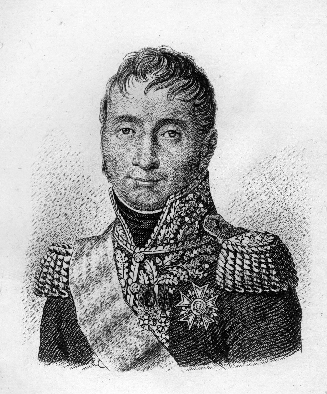 Jean Dominique COMPANS (1769-1845) - „A francia tábornokok portréi a franciák győzelmei és hódításai nyomán” c. Ambroise Tardieu metszete 1818-ban. Stella Collection. alkotó: Ambroise Tardieu