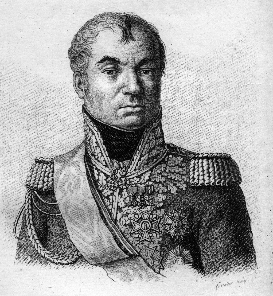 Oudinot marsall. Nicolas Charles Oudinot, Reggio Maréchal francia hercege (1767-1847).in „” A francia tábornokok portréi a franciák győzelmei és hódításai nyomán””. Ambroise Tardieu metszete 1818-ban. Stella Collection. alkotó: Ambroise Tardieu