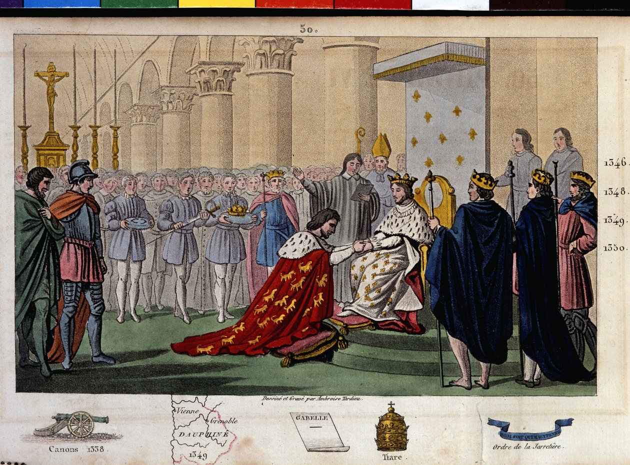 Valois-i Fülöpöt (1294-1350) az Egyesült Államok 1328-ban ismerte el királyként, és elutasította III. Edward angol király, Bel Fülöp és Philippe d