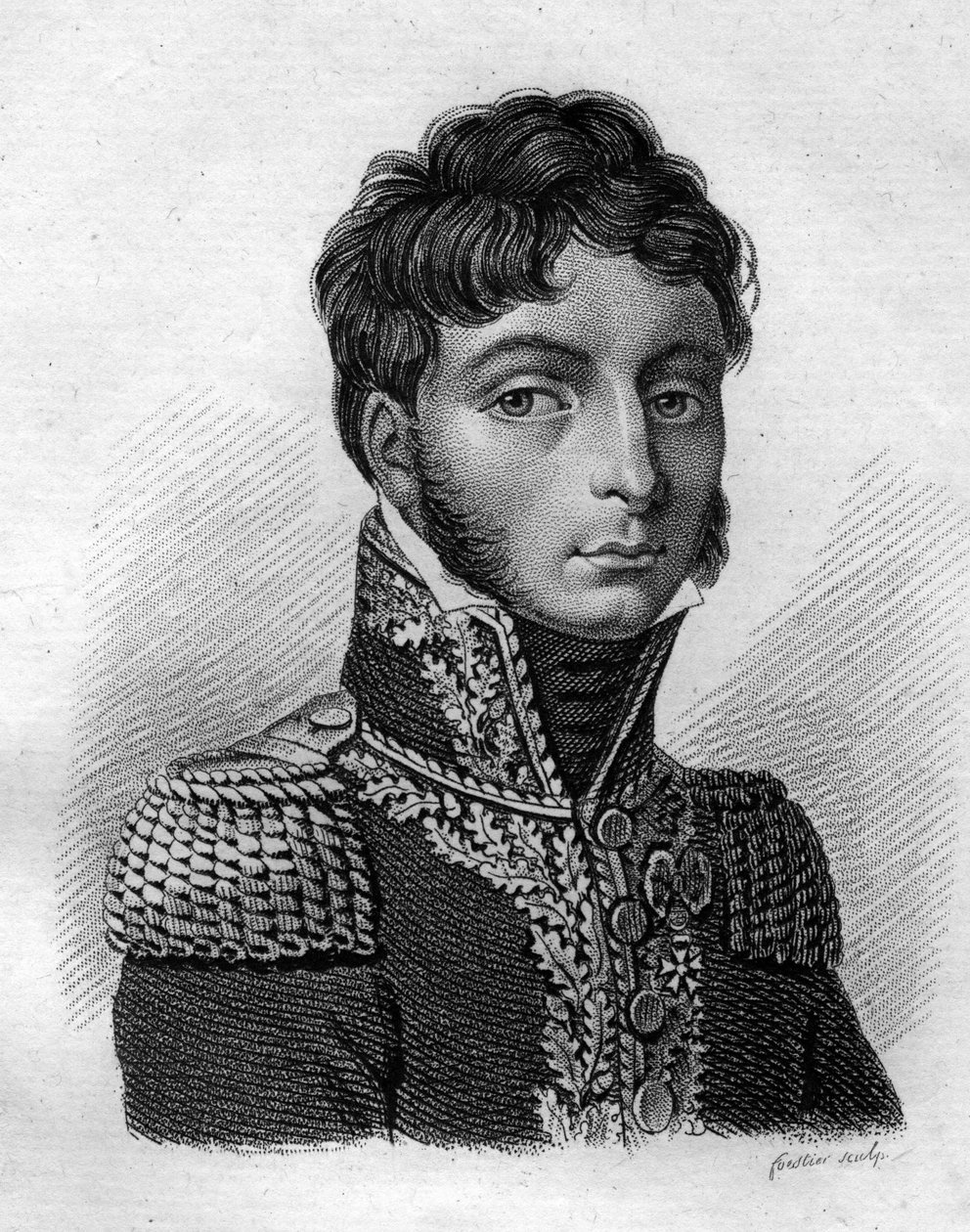 Philippe Paul, Ségur grófja (1780-1873), francia tábornok és történész.- in” A francia tábornokok portréi a franciák győzelmei és hódításai nyomán””. Ambroise Tardieu metszete 1818-ban. Stella Collection. alkotó: Ambroise Tardieu