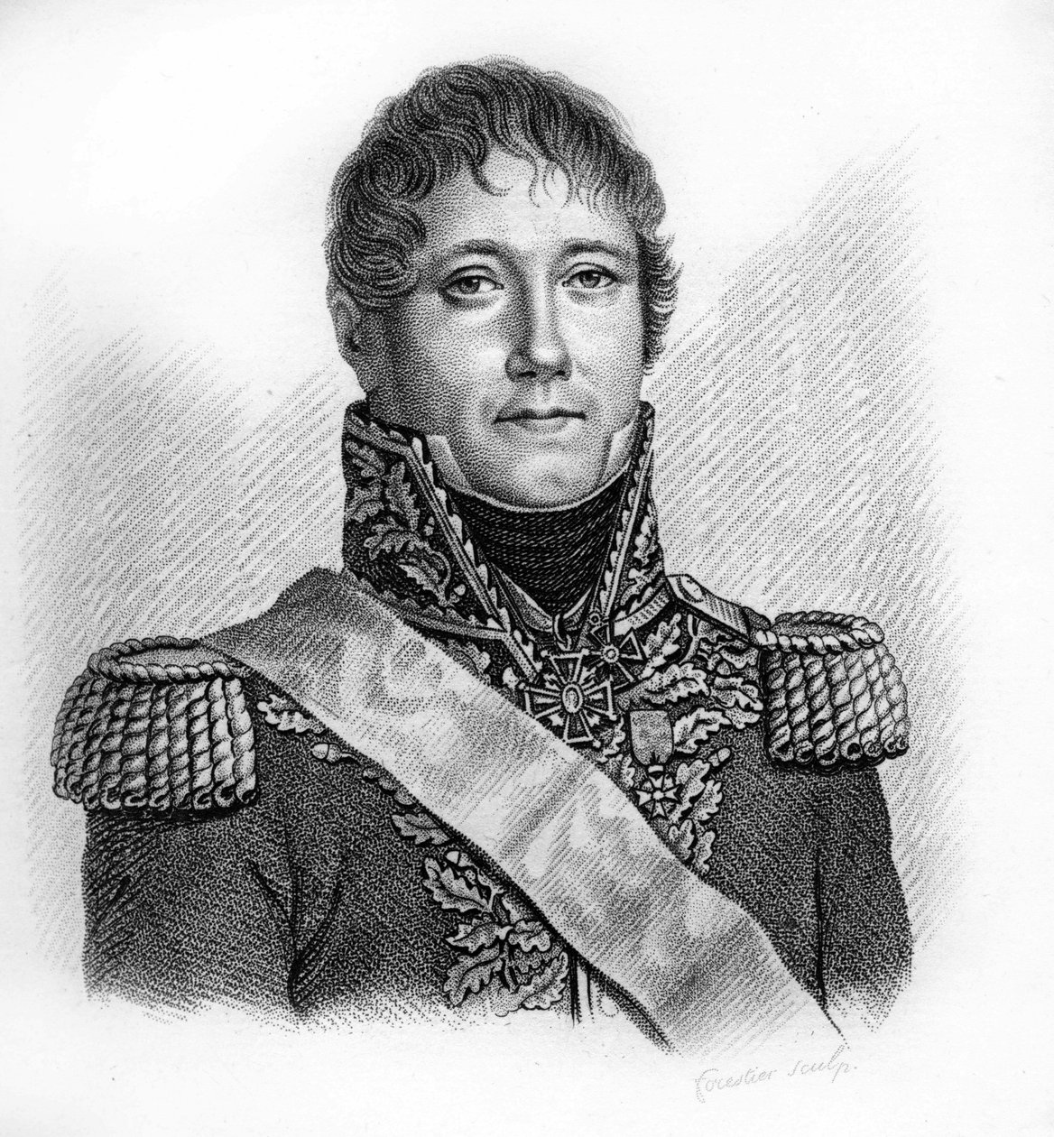 Jean Gabriel MARCHAND tábornok portréja 1765-183.- a „Francia tábornokok portréi a franciák győzelmei és hódításai nyomán” c. Ambroise Tardieu metszete 1818-ban. Stella Collection. alkotó: Ambroise Tardieu