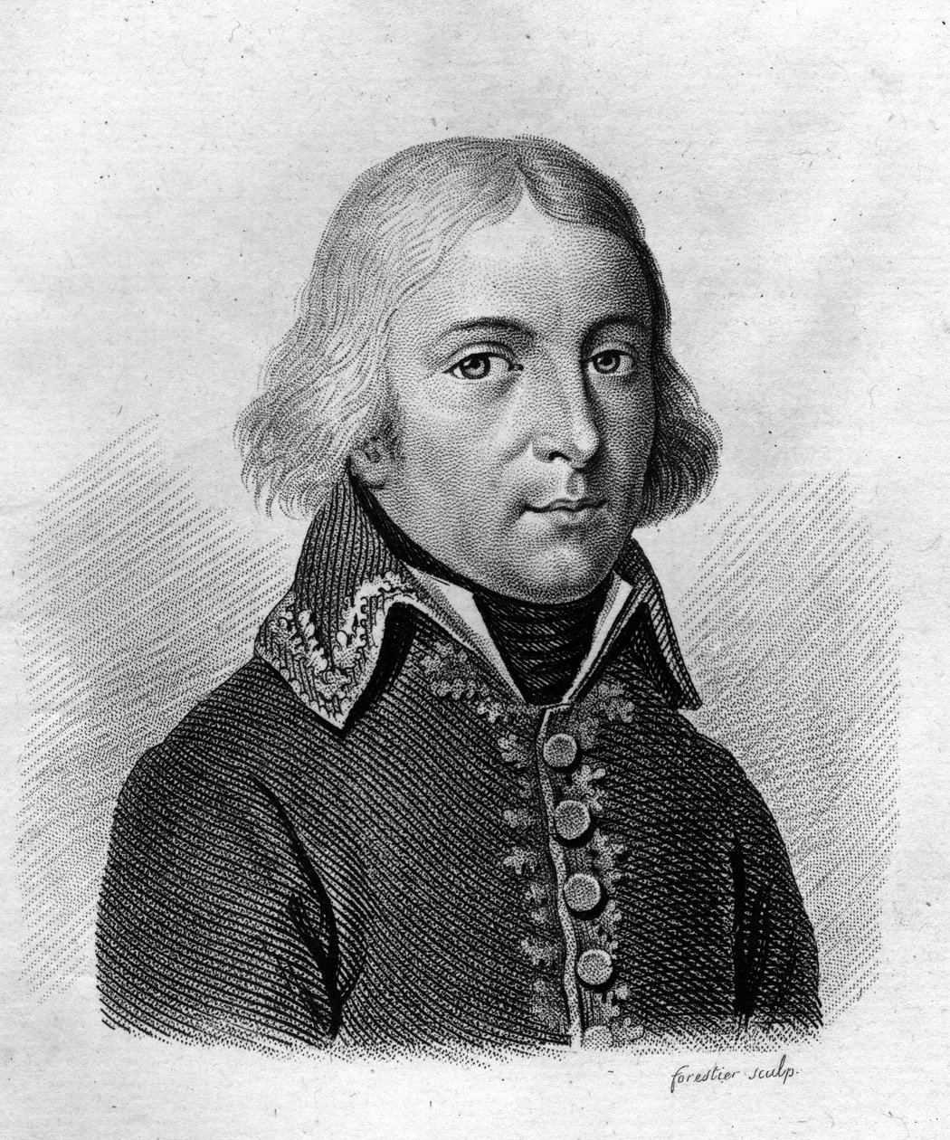 Elzeard Auguste de Dommartin unokatestvér portréja alkotó: Ambroise Tardieu