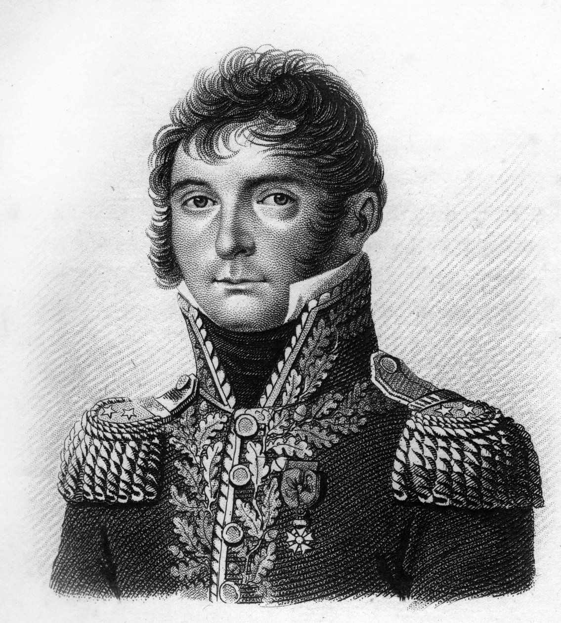 Samuel François LõHERITIER (The Heritier) (1772-1829) - „A francia tábornokok portréi a franciák győzelmei és hódításai nyomán” c. Ambroise Tardieu metszete 1818-ban. Stella Collection. alkotó: Ambroise Tardieu