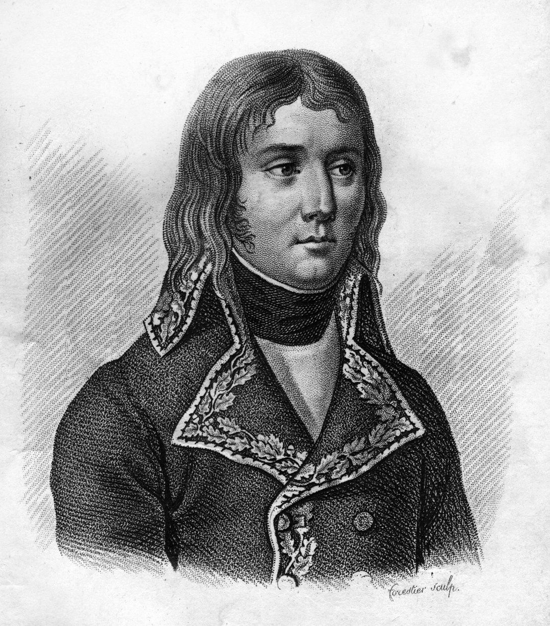Jean-Charles ABBATUCCI tábornok. 1770-1796) a „Francia tábornokok portréi” c. Ambroise Tardieu metszete 1818-ban. Stella Collection alkotó: Ambroise Tardieu
