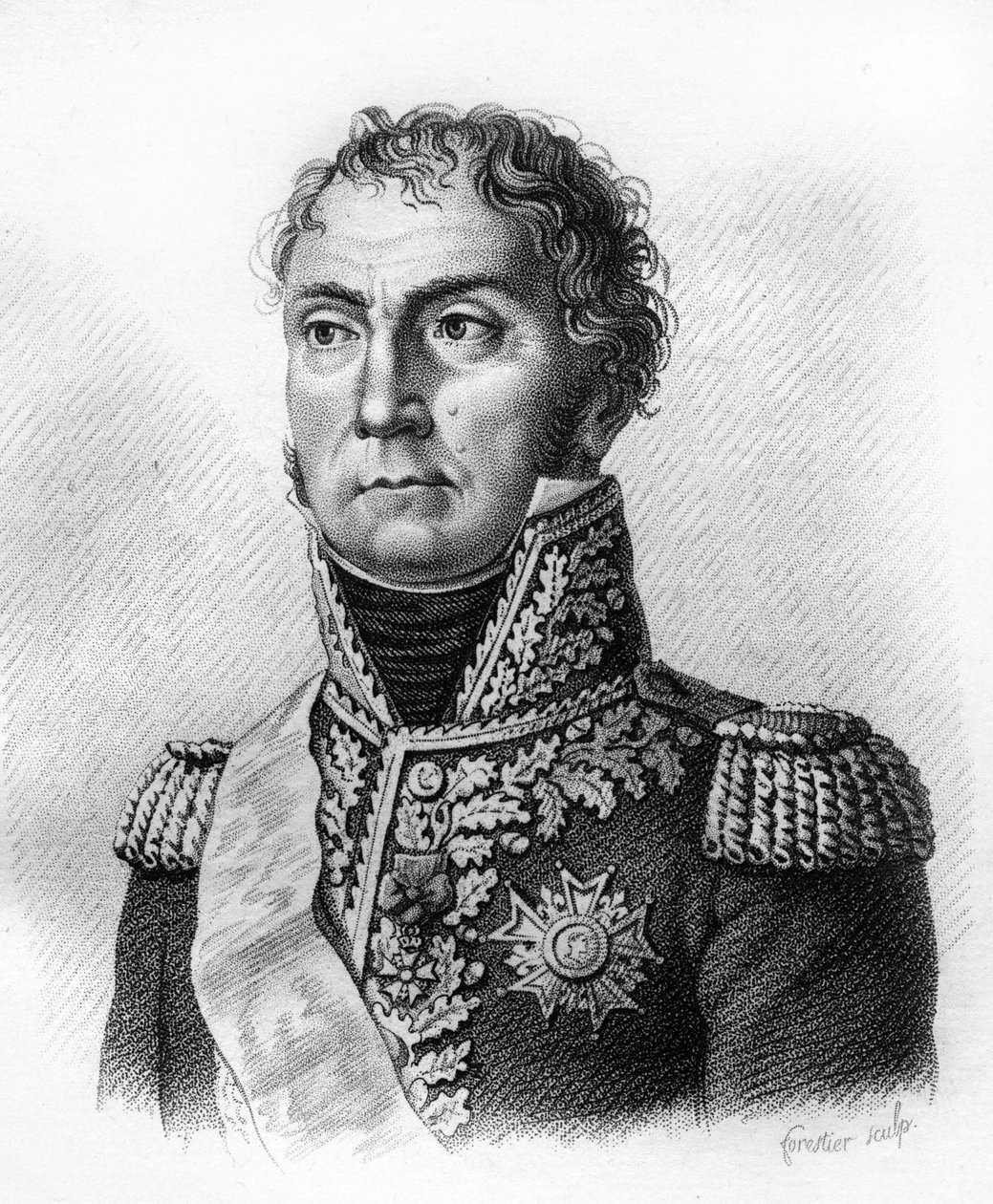 Joseph SOUHAM tábornok portréja 1760-1837.- in” A francia tábornokok portréi a franciák győzelmei és hódításai nyomán””. Ambroise Tardieu metszete 1818-ban. Stella Collection. alkotó: Ambroise Tardieu