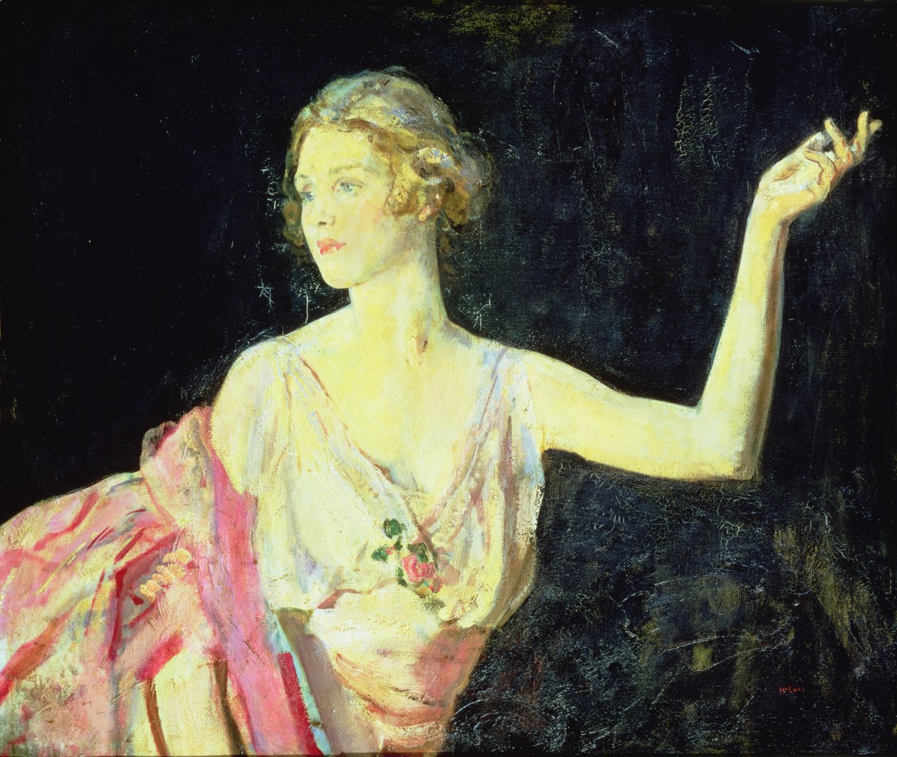 Lady Diana Cooper, 1915 alkotó: Ambrose McEvoy