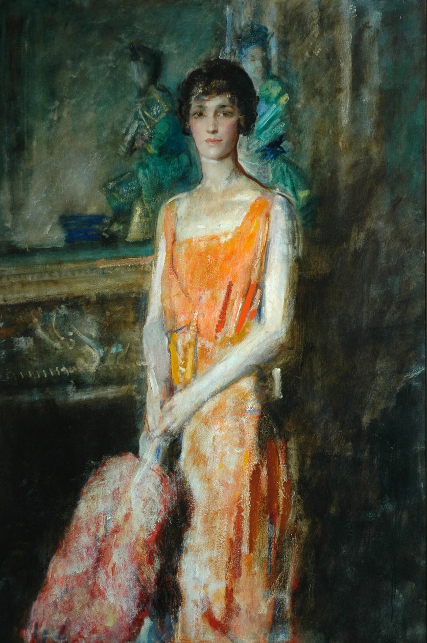 Mademoiselle de Pourtales, 1925 körül alkotó: Ambrose McEvoy