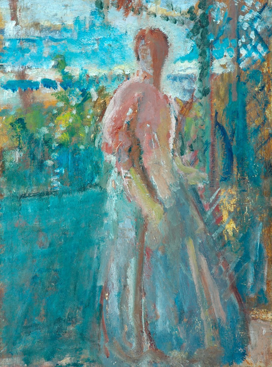 Az erkélyen, 1911-12 körül alkotó: Ambrose McEvoy